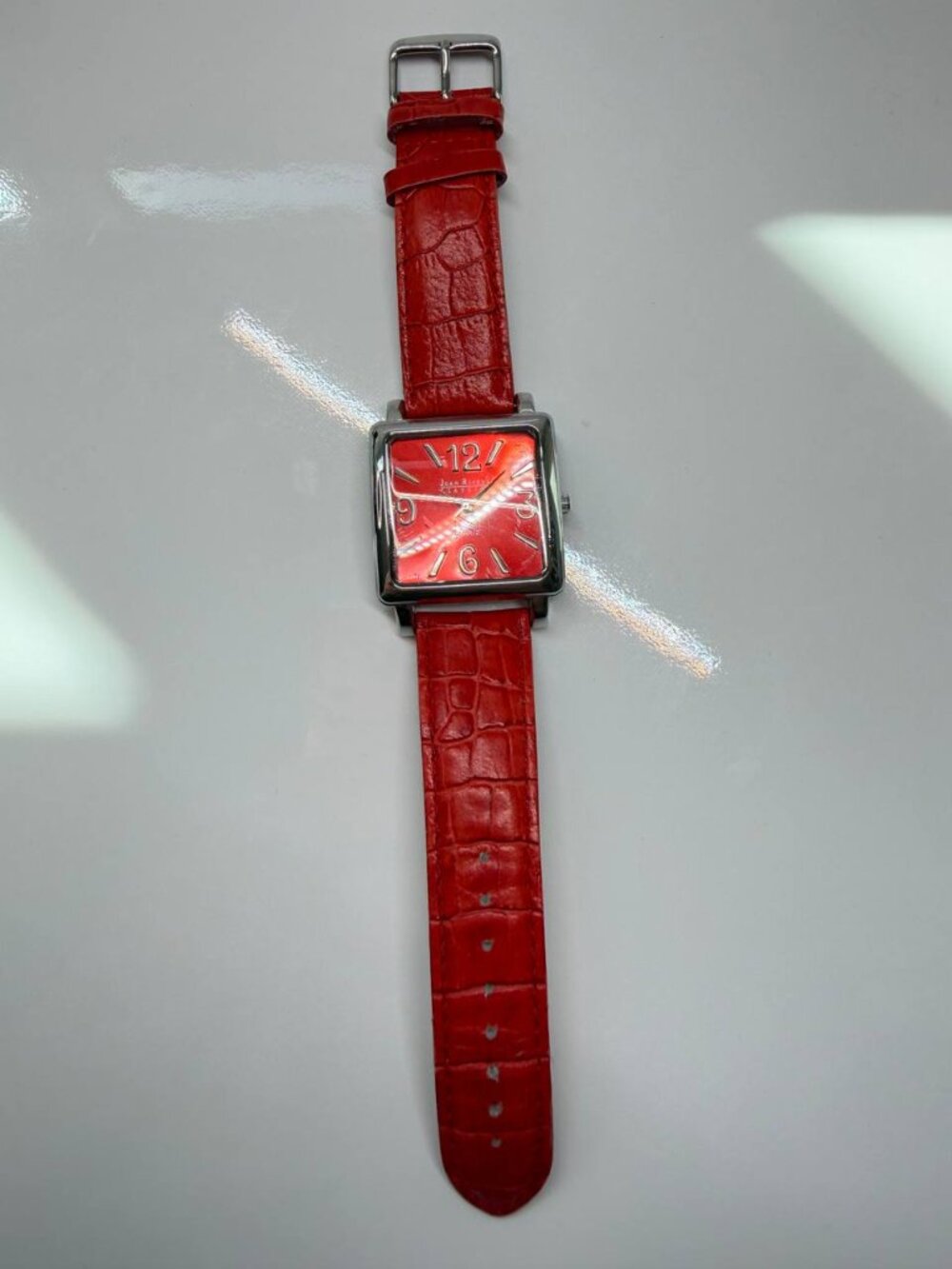 Joan Rivers Classics Red Dial Watch – Bold Fashion Statement Piece